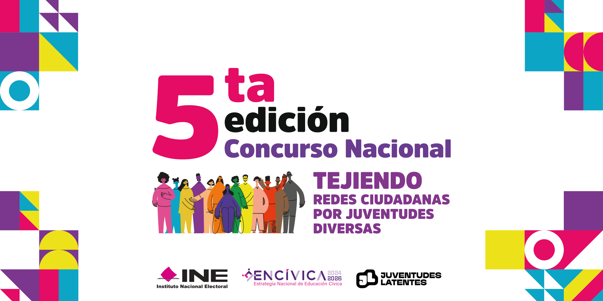 Quinta Edición del Concurso Nacional "Tejiendo Redes Ciudadanas por Juventudes Diversas"